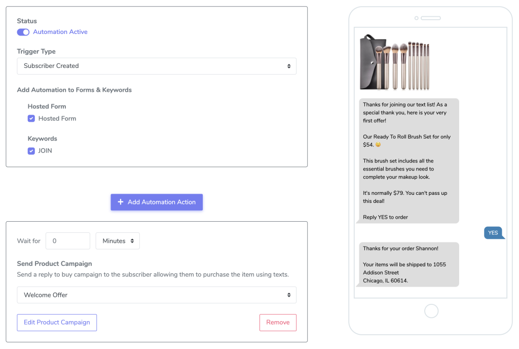 TextRetailer App Screen Shot