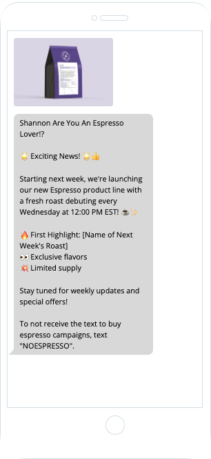 SMS marketing campaign examples for direct customer engagement